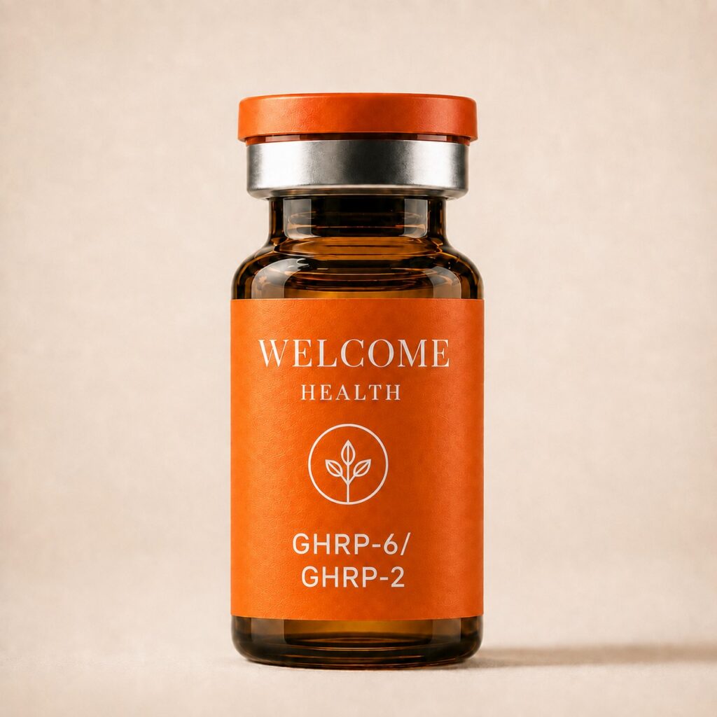 Welcome Health GHRP 6 GHRP 2 vial
