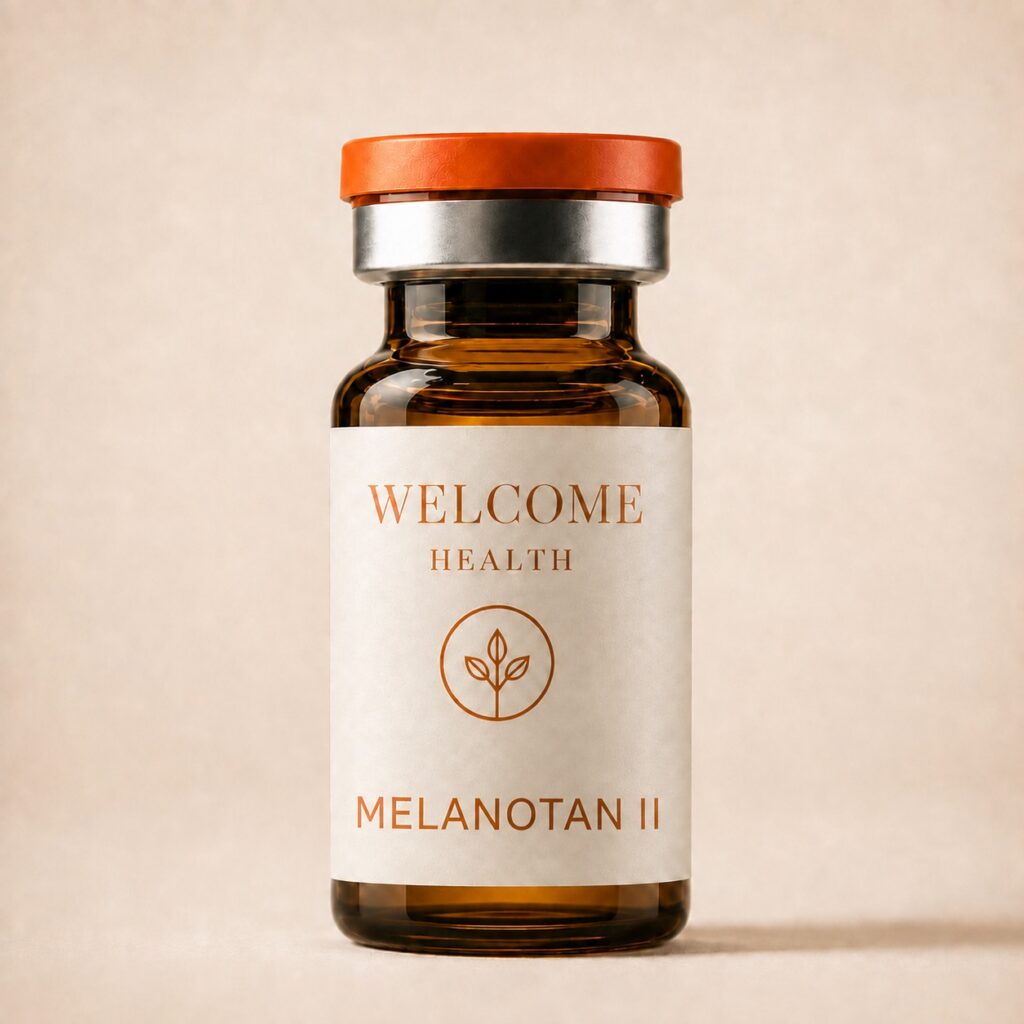 Welcome Health Melanotan II vial