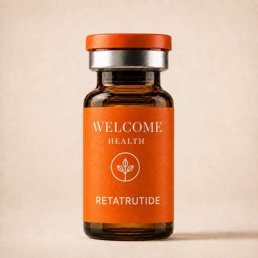 Welcome Health Retatrutide vial