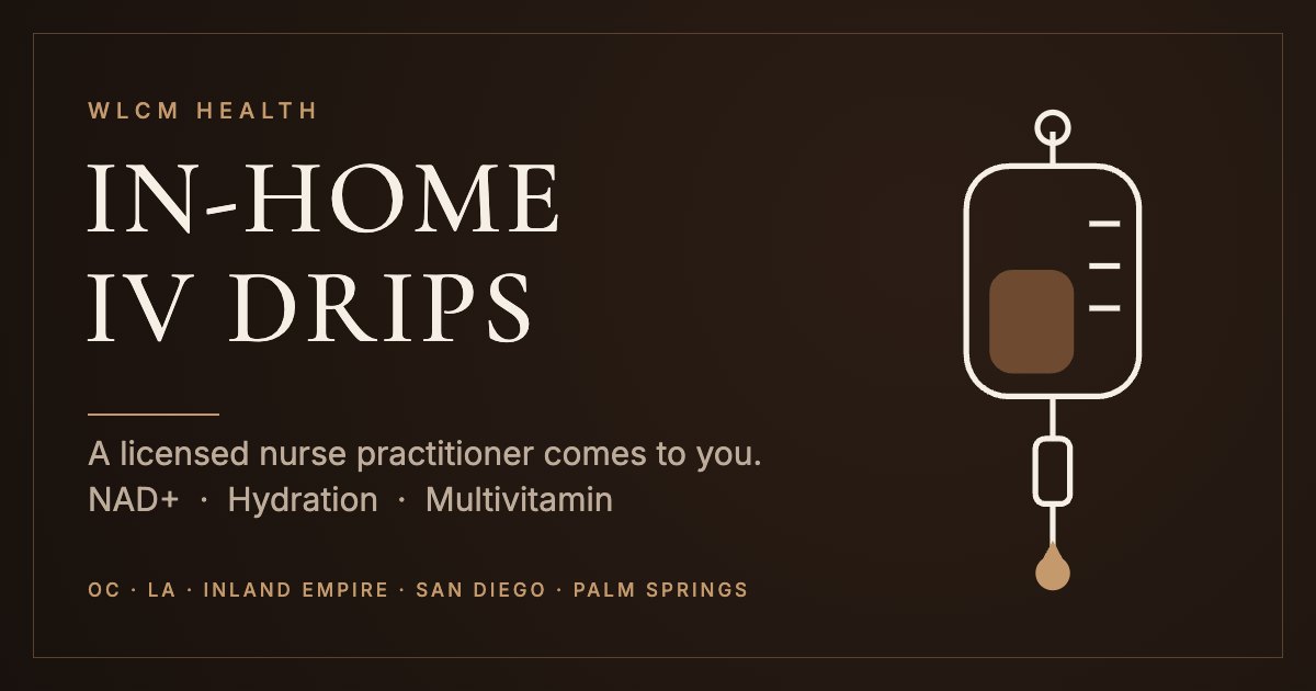 WLCM Health in-home IV drips